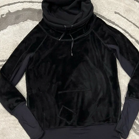 Lululemon don’t hurry be happy, reversible hoodie/sweater